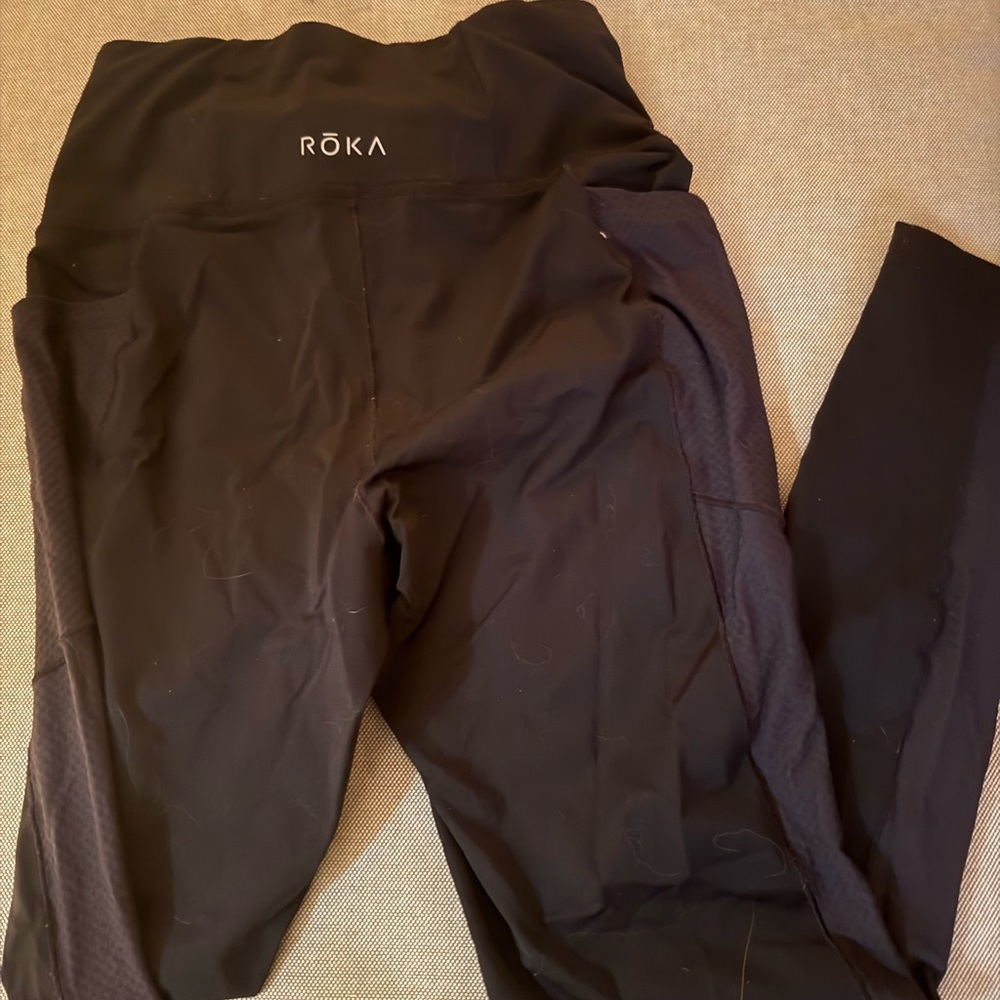 Roka Women's Black Running Tights